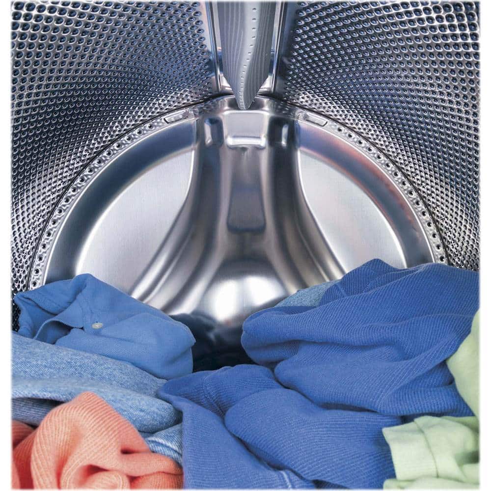 GE - 4.5 Cu. Ft. 10-Cycle Front-Loading Washer with Steam - White - Alt_View_Standard_12