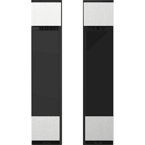 Sharp - 30" Trim Kit for Sharp SMD2480CS Microwave Drawer™ - Stainless Steel With Black - Front_Standard