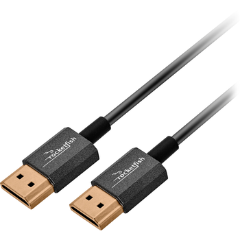 Rocketfish Ultra Thin 4 4k Ultra Hd Hdmi Cable Black