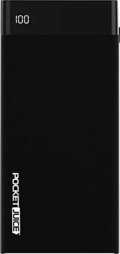Tzumi - PocketJuice 20,000 mAh Portable Charger for Most USB-Enabled Devices - Black