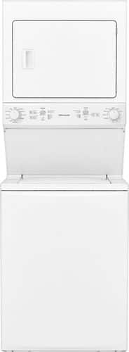 Frigidaire - 3.9 Cu. Ft. 10-Cycle Washer and 5.5 Cu. Ft. 4-Cycle Dryer Gas Laundry Center - White - Front_Standard