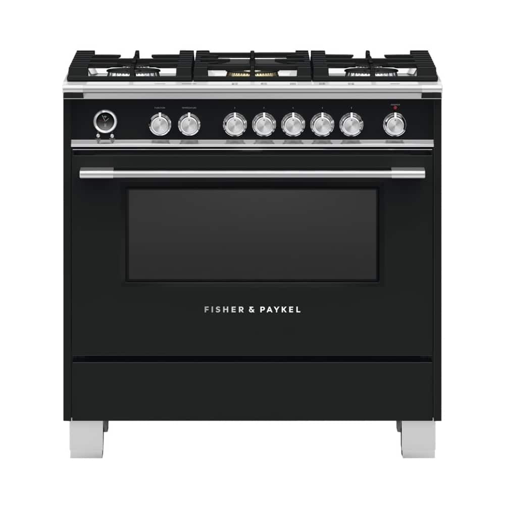 Fisher & Paykel 4.9 Cu. Ft. SelfCleaning Freestanding Dual Fuel