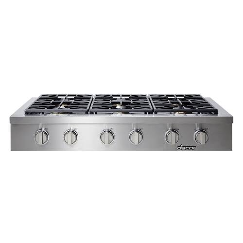 Dacor Heritage 48" Gas Cooktop Stainless steel at Pacific Sales