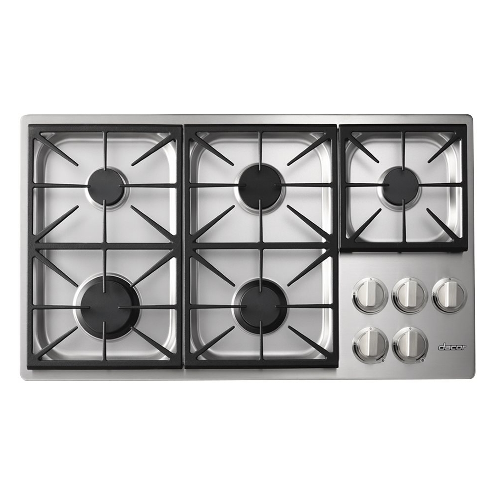 Dacor Heritage 36 Gas Cooktop Stainless Steel At Pacific Sales