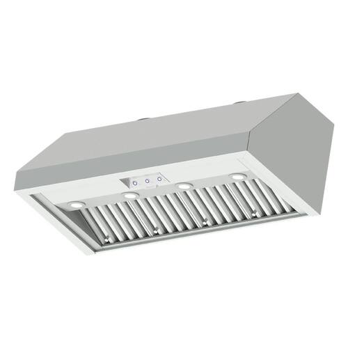 Dacor - Heritage Pro 48" Externally Vented Range Hood - Stainless steel - Front_Standard