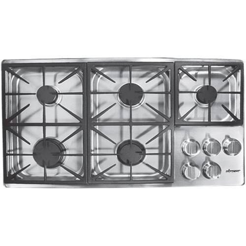 Dacor Heritage 36" Gas Cooktop Stainless steel at Pacific Sales