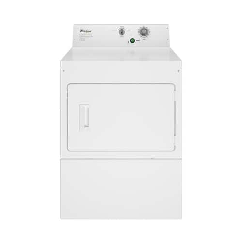 Whirlpool - 7.4 Cu. Ft. 3-Cycle Commercial Electric Dryer - Front_Standard
