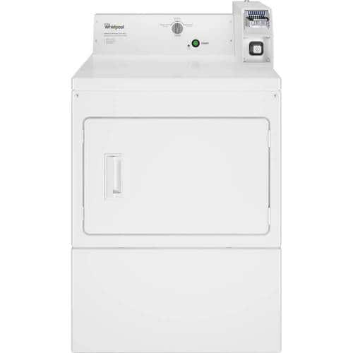 Whirlpool - 7.4 Cu. Ft. 3-Cycle Commercial Gas Dryer - Front_Standard