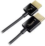 Rocketfish - 10' Low-Profile HDMI Cable - Black