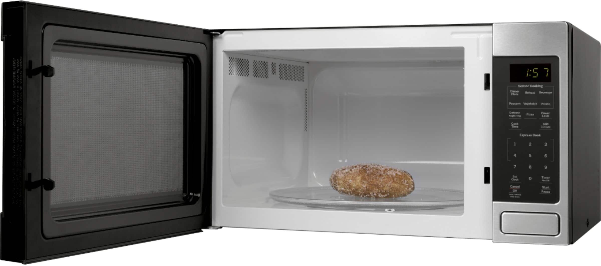 GE - 1.6 Cu. Ft. Microwave with Sensor Cooking - Stainless steel - Alt_View_Standard_11
