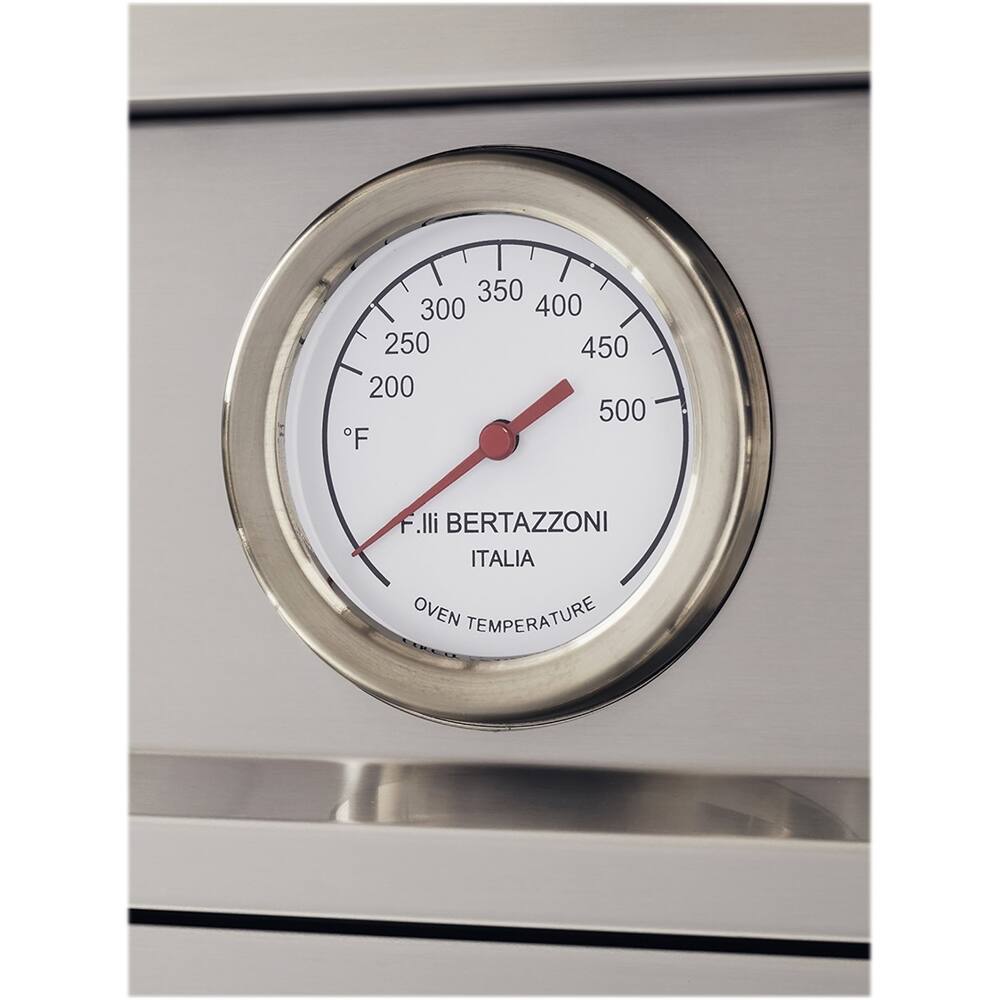 Bertazzoni - 5.9 Cu. Ft. Freestanding Gas Convection Range - Stainless steel - Alt_View_Standard_11