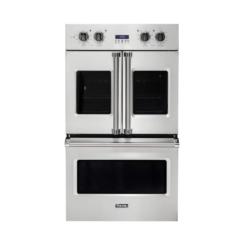 Viking - Professional 7 Series 29.5" Built-In Double Electric Convection Wall Oven - Stainless steel - Front_Zoom