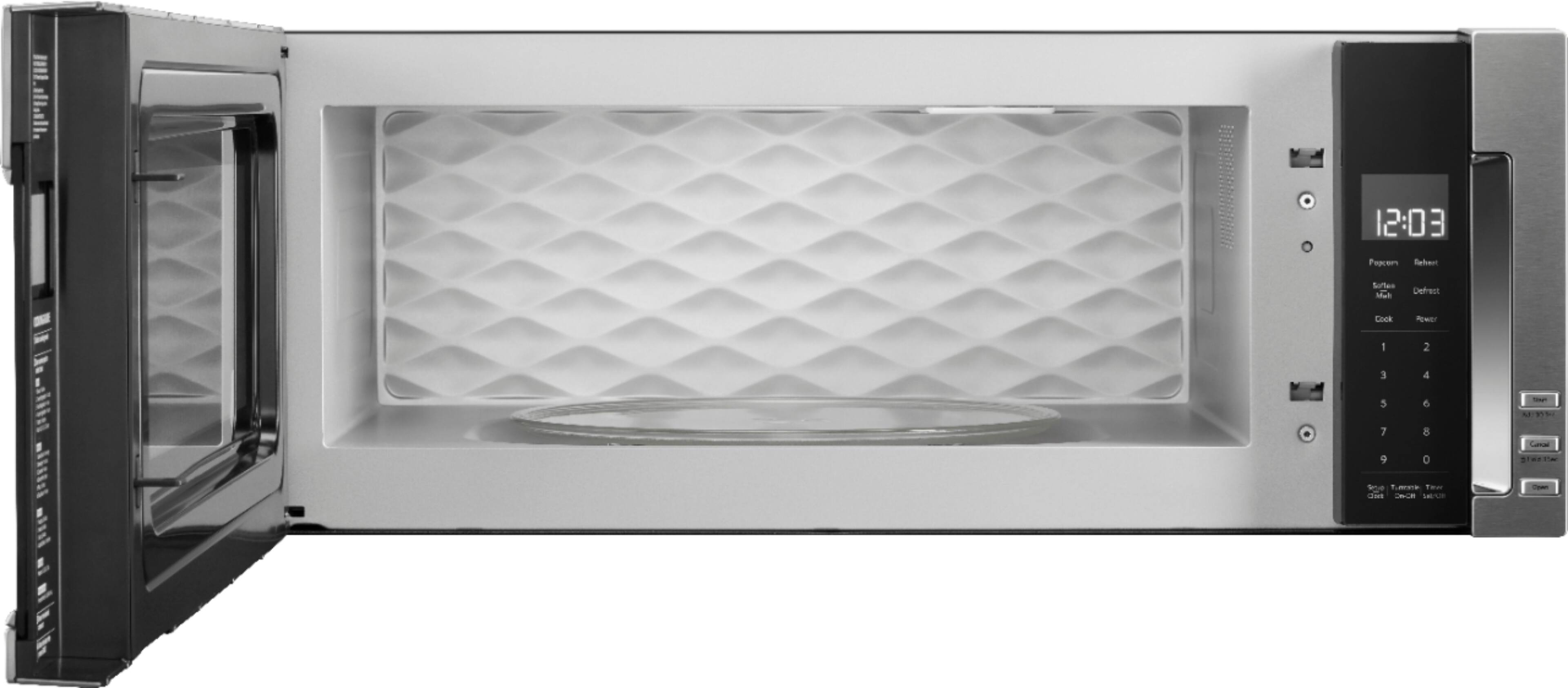 KitchenAid - 1.1 Cu. Ft. Over-the-Range Microwave with Sensor Cooking - Stainless steel - Alt_View_Standard_11