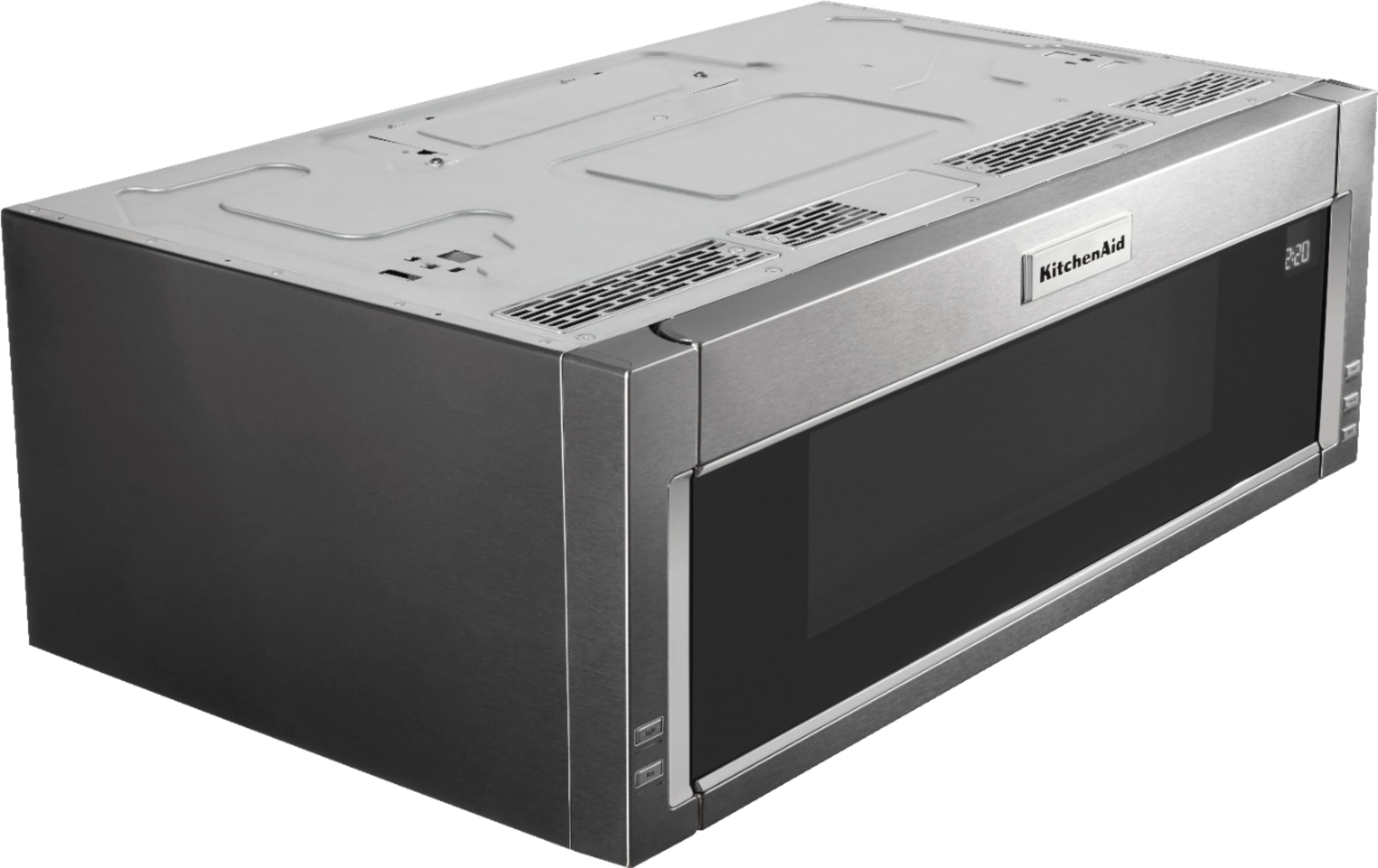 KitchenAid - 1.1 Cu. Ft. Over-the-Range Microwave with Sensor Cooking - Stainless steel - Alt_View_Standard_14