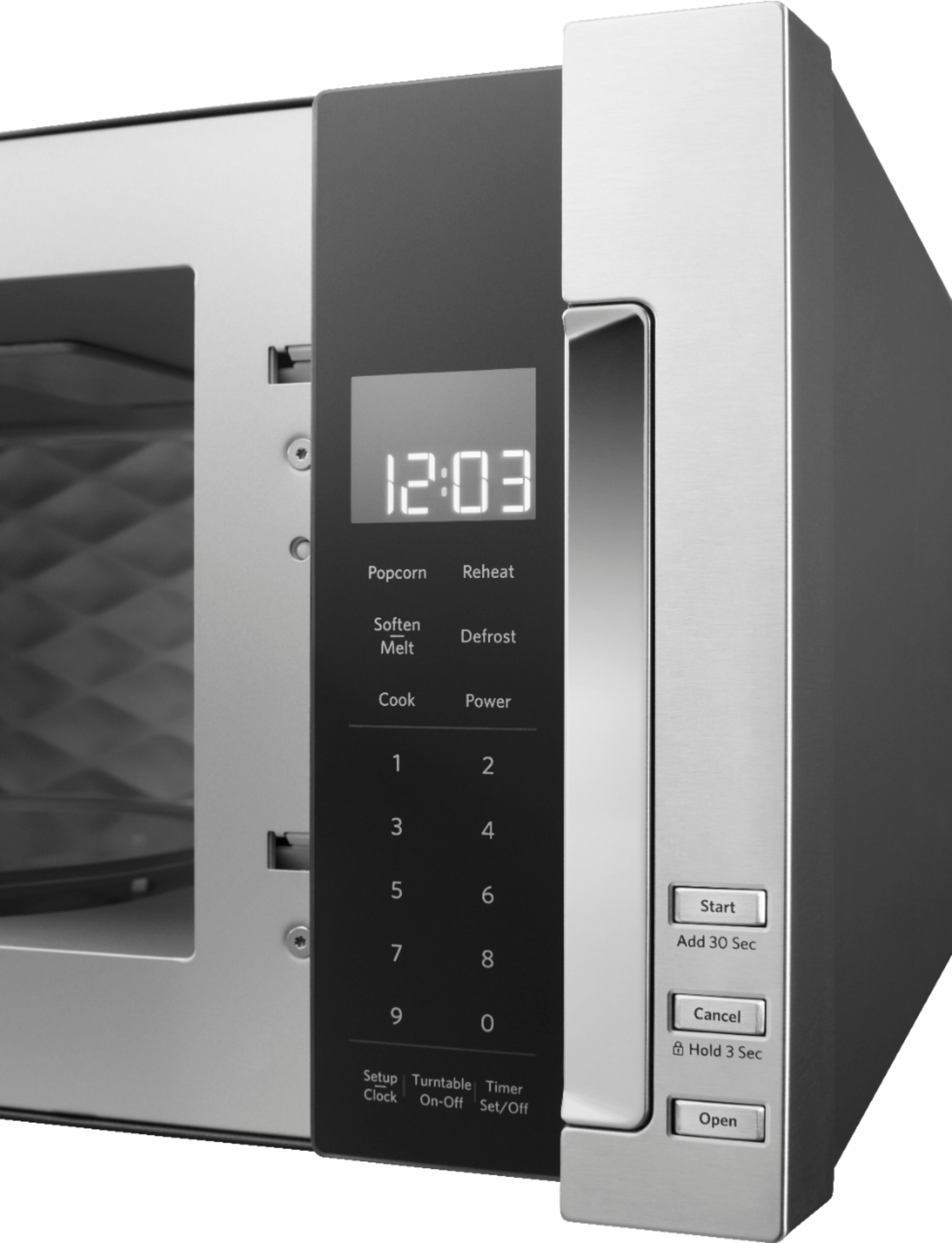 KitchenAid - 1.1 Cu. Ft. Over-the-Range Microwave with Sensor Cooking - Stainless steel - Alt_View_Standard_1