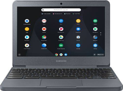 Samsung - 11.6" Chromebook - Intel Celeron - 2GB Memory - 16GB eMMC Flash Memory - Night Charcoal