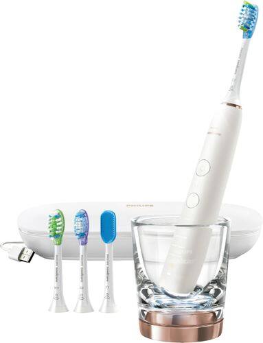 Philips Sonicare - DiamondClean Smart 9500 Rechargeable Toothbrush - Rose Gold