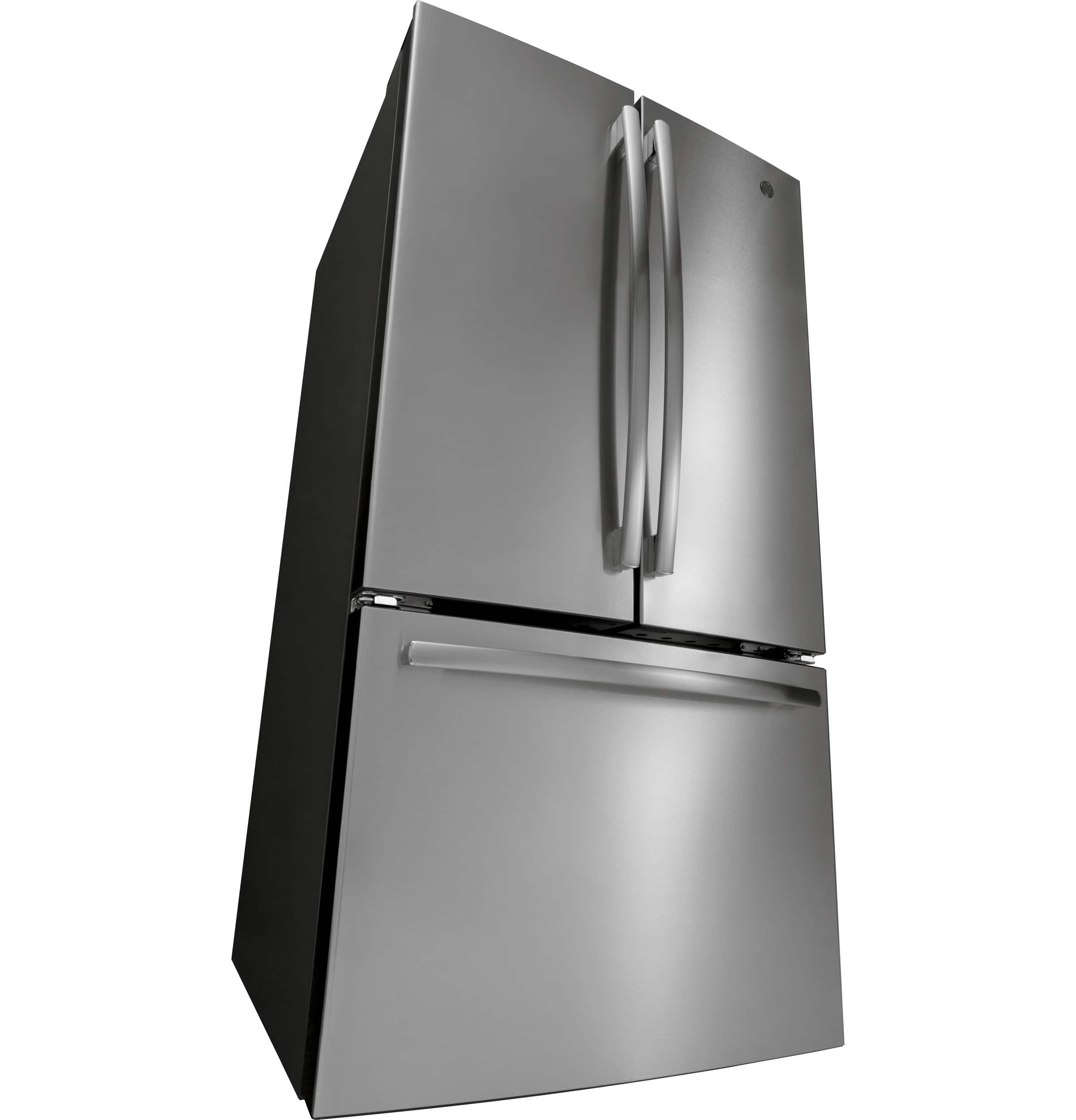 GE - 27 Cu. Ft. French Door Refrigerator - Stainless steel - Alt_View_Standard_16