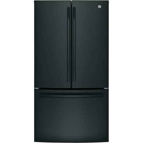 GE 27 Cu. Ft. French Door Refrigerator High Gloss Black at Pacific