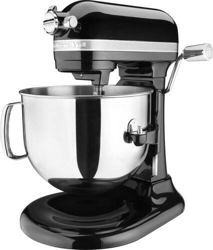 KitchenAid - KSM7586POB Pro Line Series Stand Mixer - Onyx Black - Angle_Standard