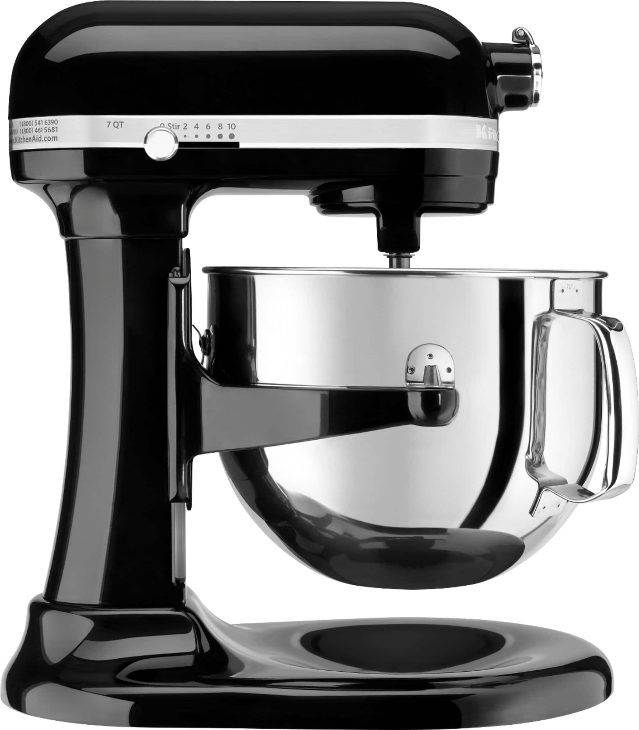 KitchenAid - KSM7586POB Pro Line Series Stand Mixer - Onyx Black - Front_Zoom