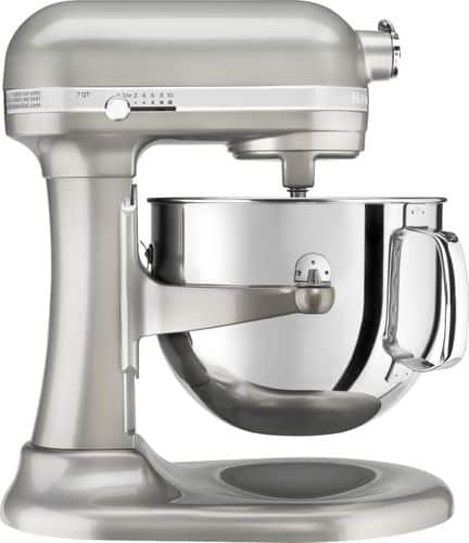 KitchenAid - KSM7586PSR Pro Line Series Stand Mixer - Sugar Pearl Silver - Angle_Standard