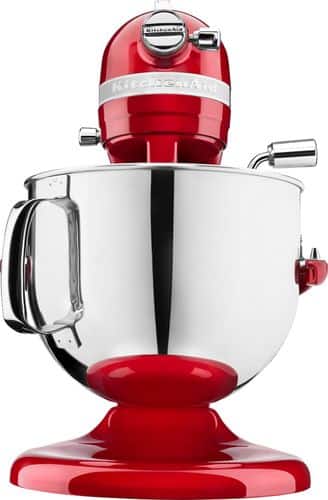 KitchenAid - KSM7586PCA Pro Line Series Stand Mixer - Candy Apple Red - Angle_Standard