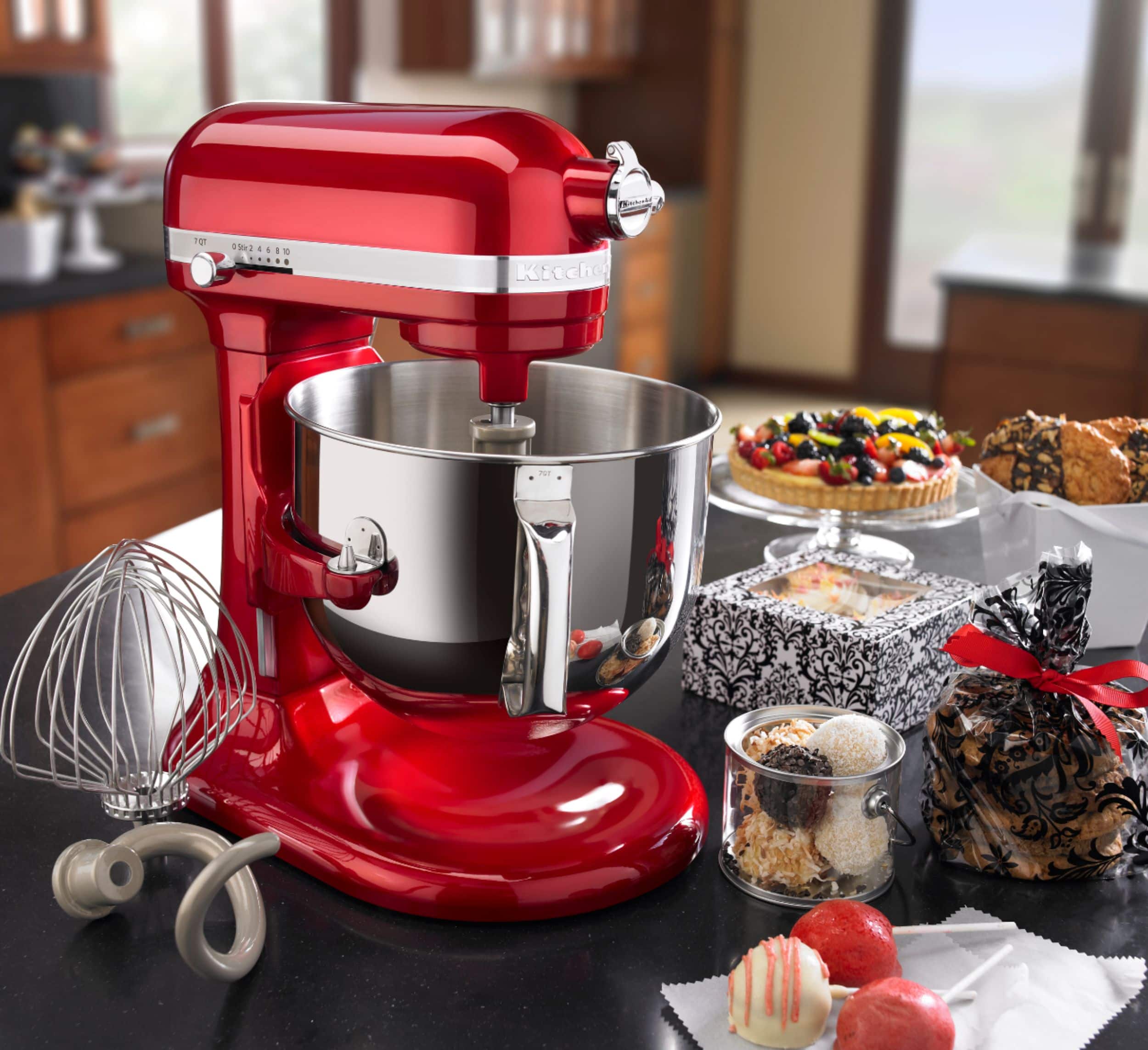 KitchenAid - KSM7586PCA Pro Line Series Stand Mixer - Candy Apple Red - Alt_View_Standard_11