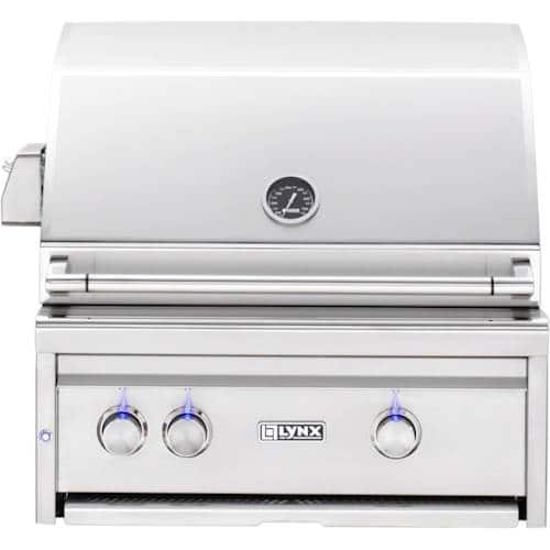 Lynx - Professional 27" Built-In Gas Grill - Stainless Steel - Angle_Standard