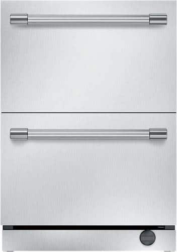Thermador - 5.0 Cu. Ft. Built-In Mini Fridge - Stainless steel - Front_Standard
