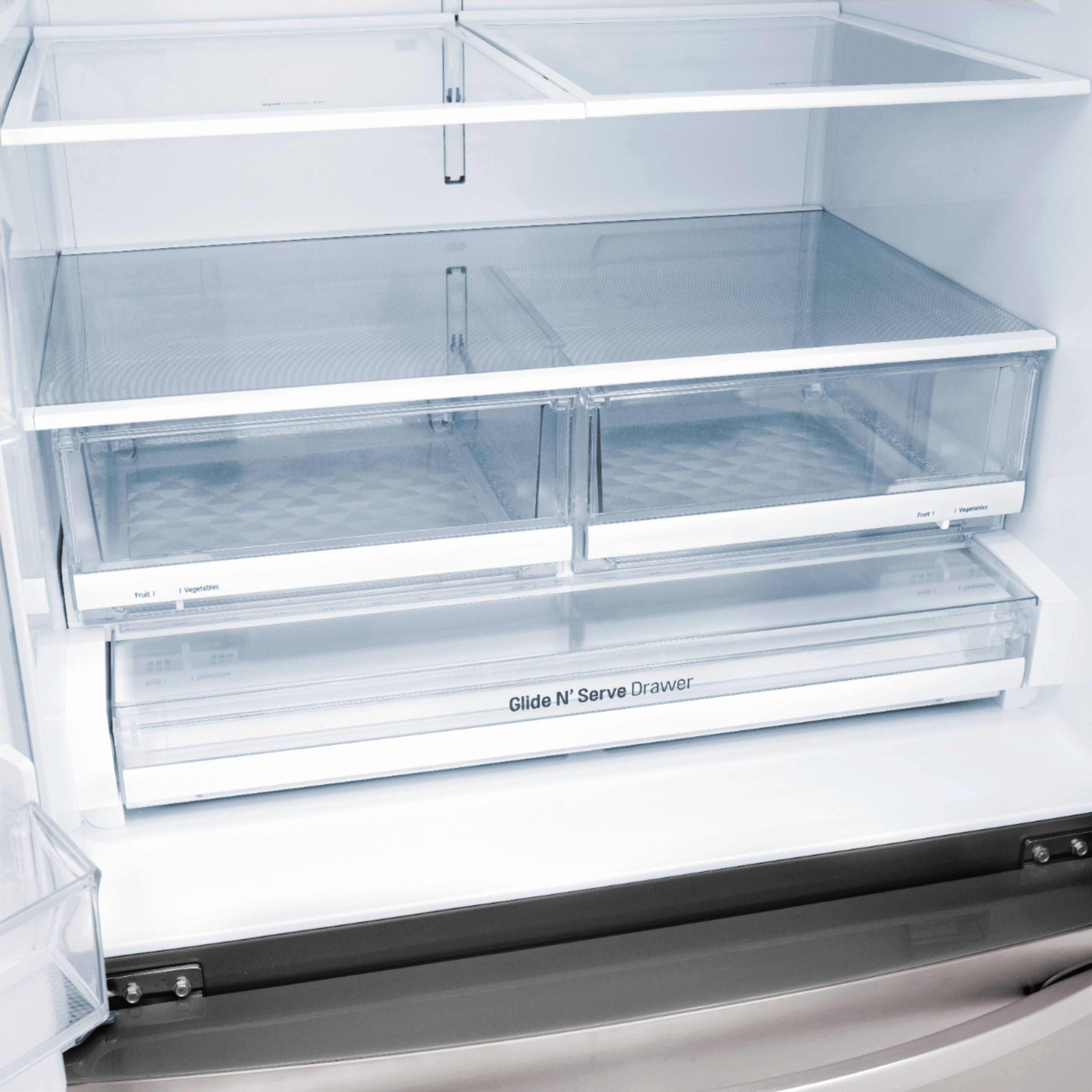LG - 26.2 Cu. Ft. French Door Smart Wi-Fi Enabled Refrigerator - PrintProof Stainless Steel - Alt_View_Standard_20