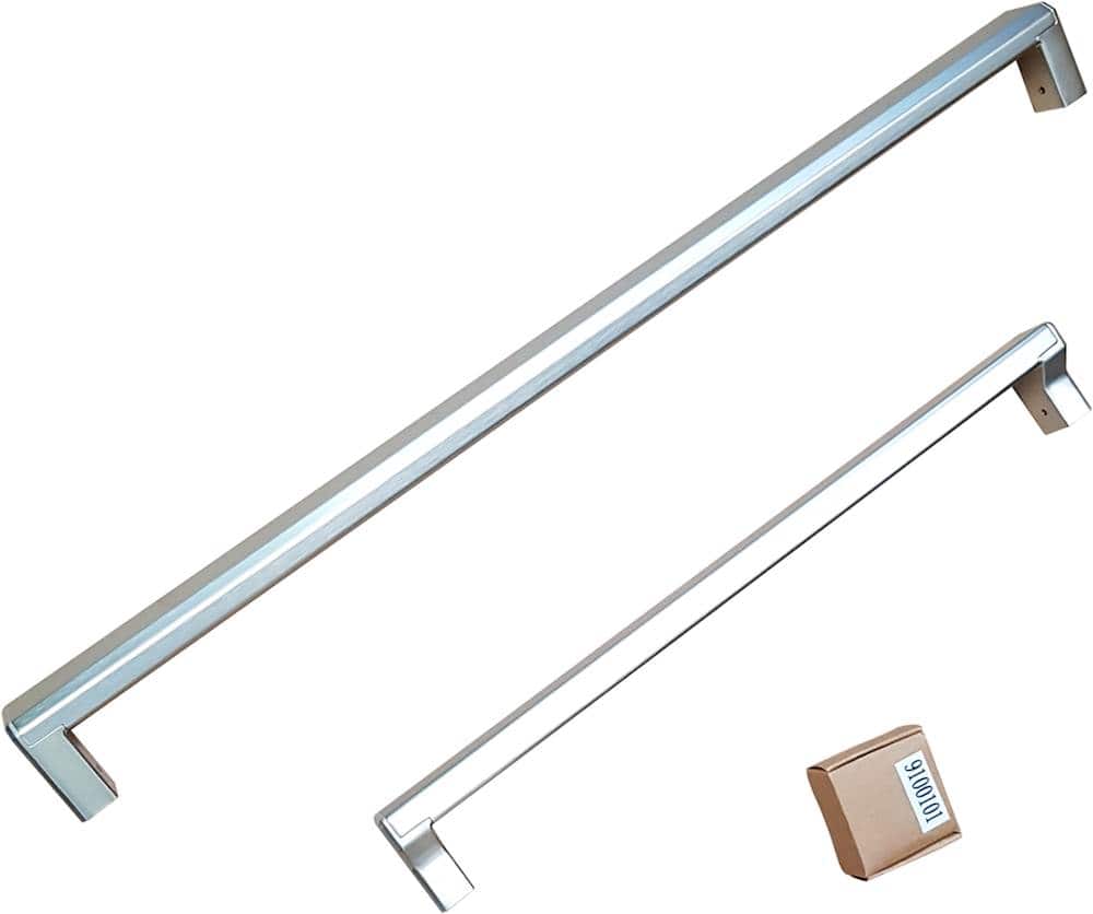 Bertazzoni - Professional Series Handle Kit for 31" Bottom-Mount Refrigerator - Stainless steel - Front_Zoom