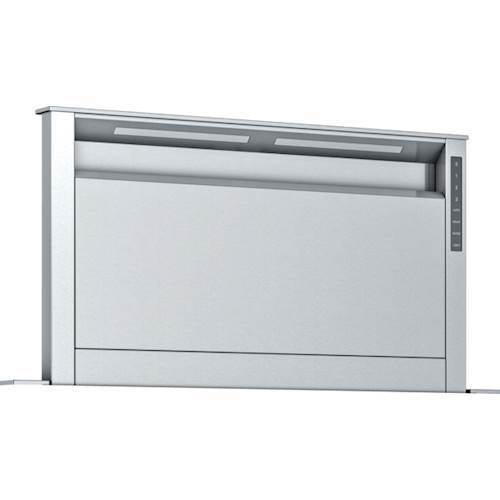 Thermador - Masterpiece Series Premium 36" Telescopic Downdraft System - Stainless steel - Angle_Standard