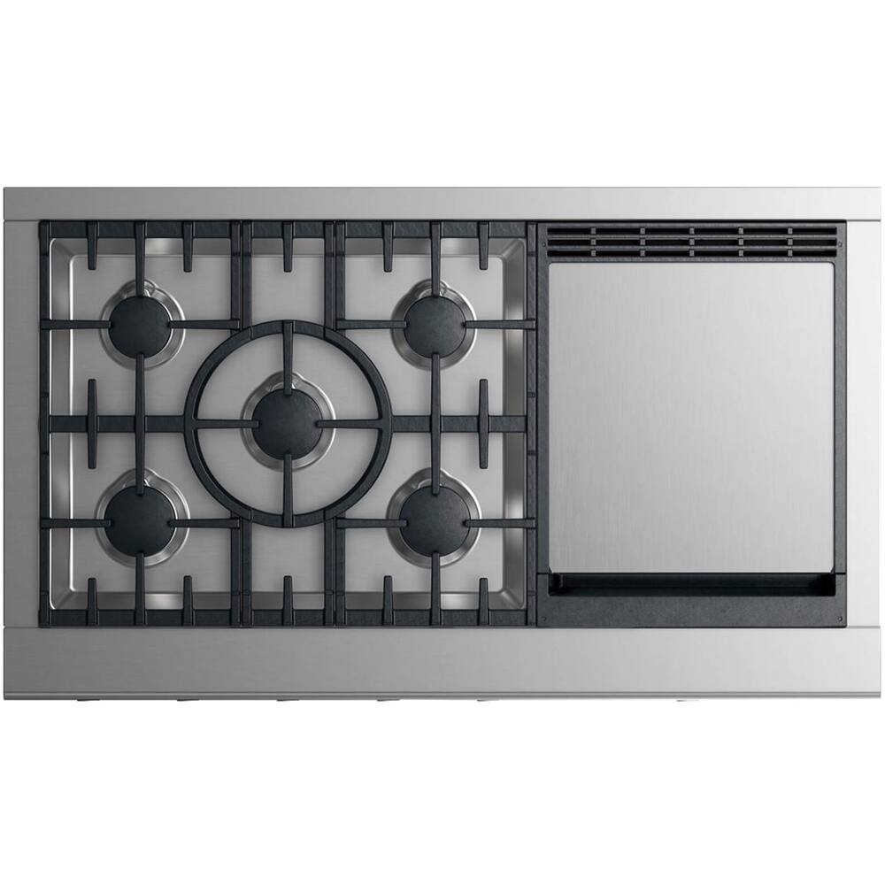 Fisher & Paykel Professional 47.9" Gas Cooktop Stainless steel at