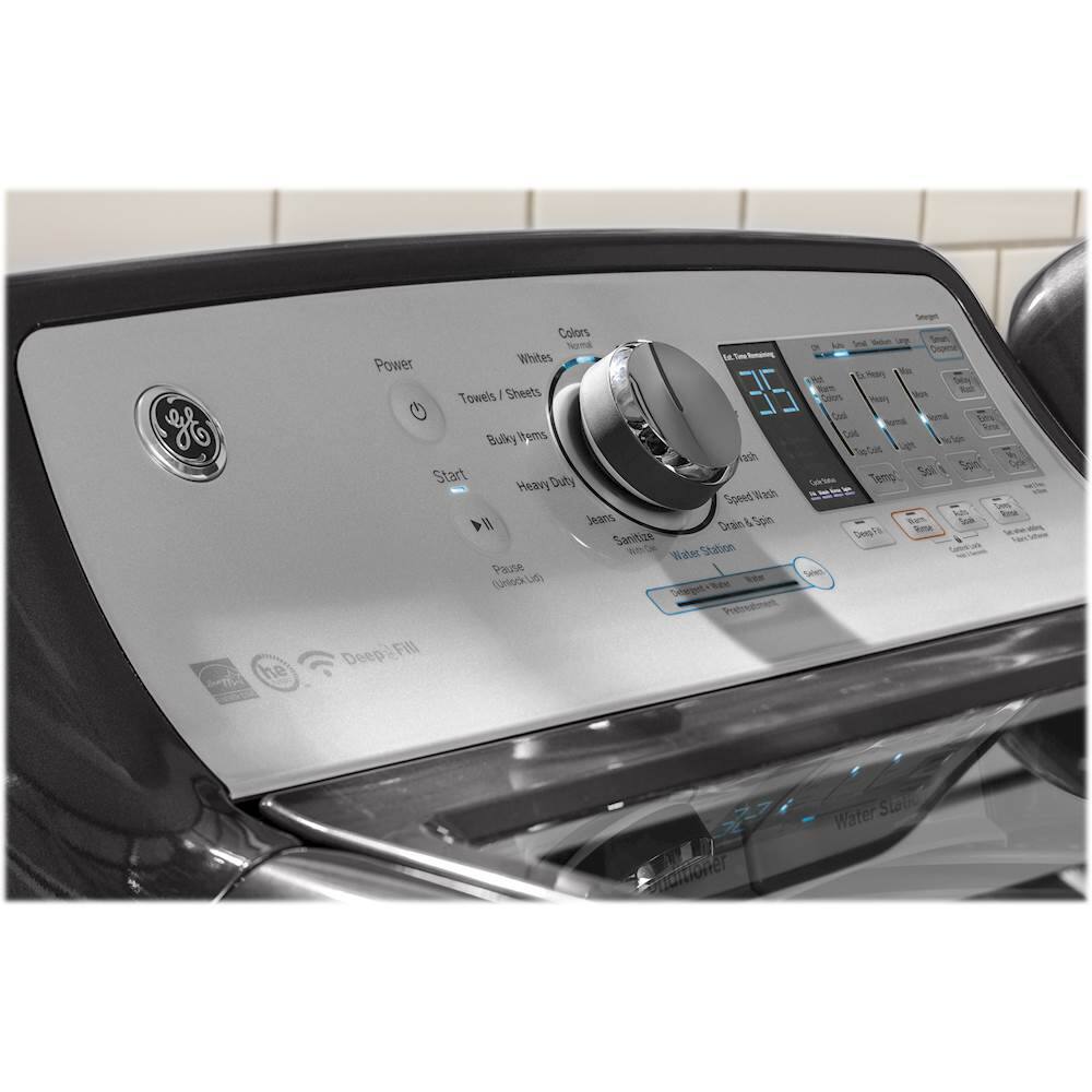 GE - 4.9 Cu. Ft. 13-Cycle Top-Loading Washer - Diamond Gray - Alt_View_Standard_13