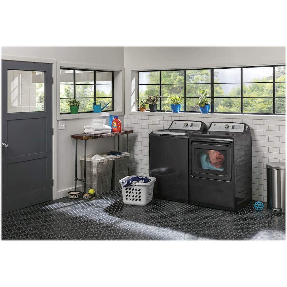 GE - 4.9 Cu. Ft. 13-Cycle Top-Loading Washer - Diamond Gray - Alt_View_Standard_15