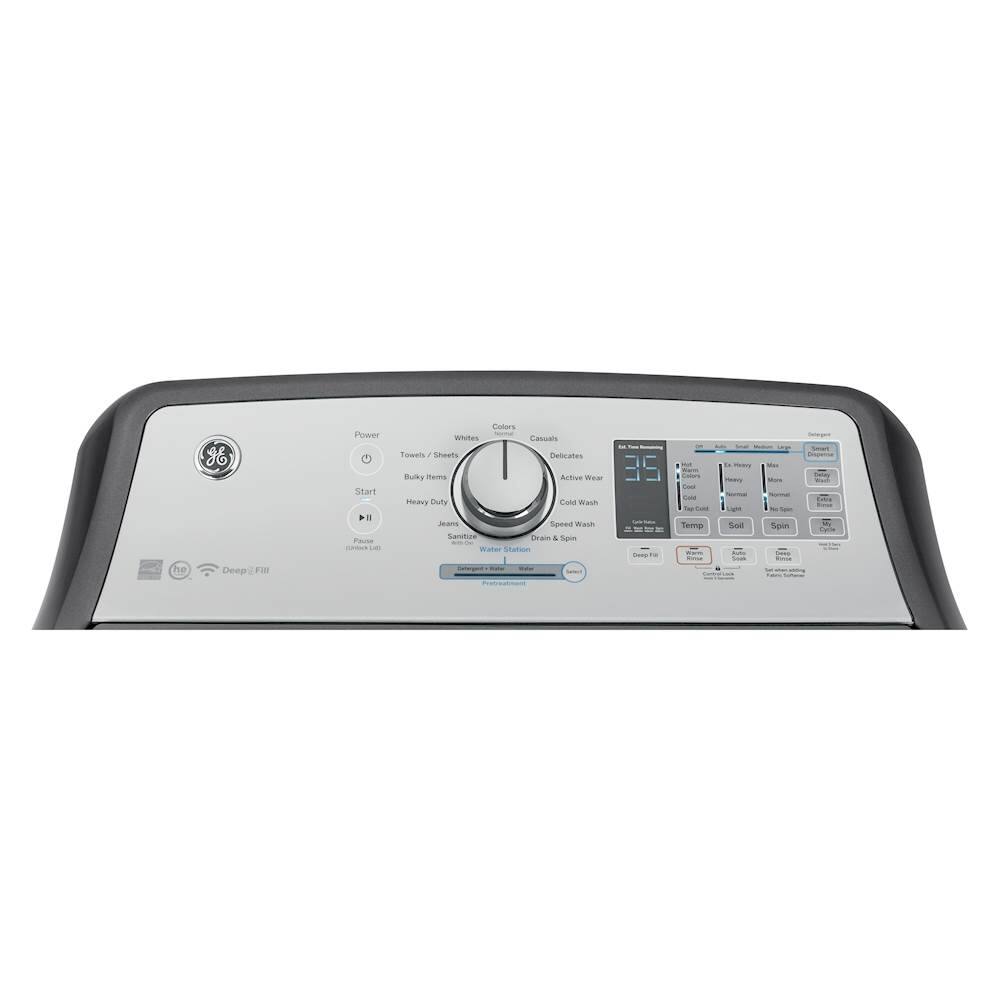 GE - 4.9 Cu. Ft. 13-Cycle Top-Loading Washer - Diamond Gray - Alt_View_Standard_1