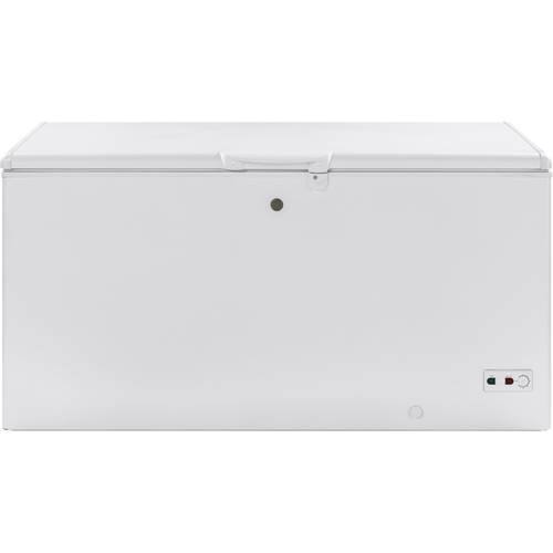 GE - 15.7 Cu. Ft. Chest Freezer - White - Front_Standard