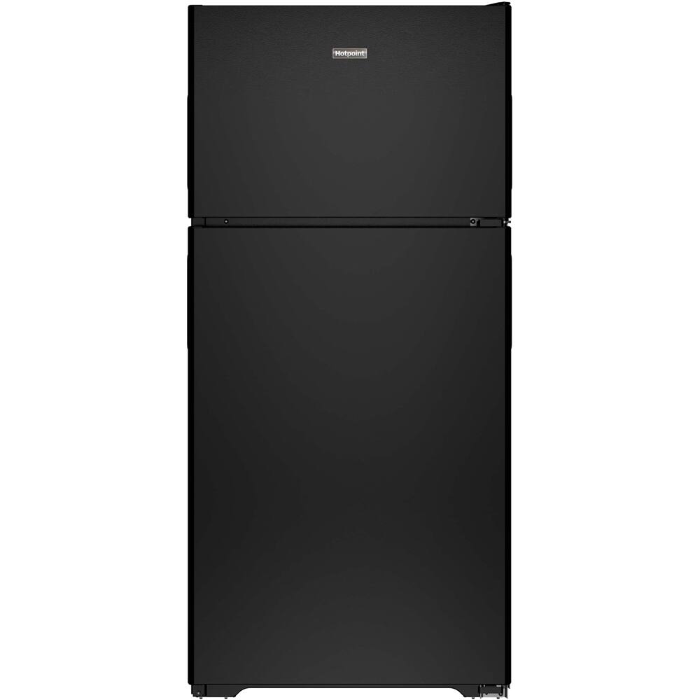 Hotpoint 14.6 Cu. Ft. TopFreezer Refrigerator Black at Pacific Sales