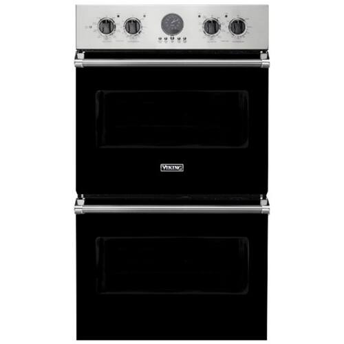 Viking - Professional 5 Series 29.5" Built-In Double Electric Convection Wall Oven - Black - Alt_View_Standard_11