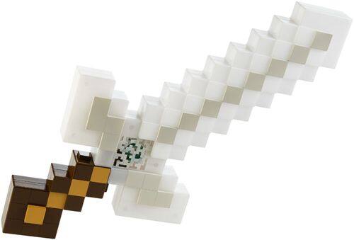 Minecraft - Light-Up Adventure Sword - Brown/White