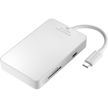 Insignia 7 Port Type C Hub With Gigabit Ethernet Adapter