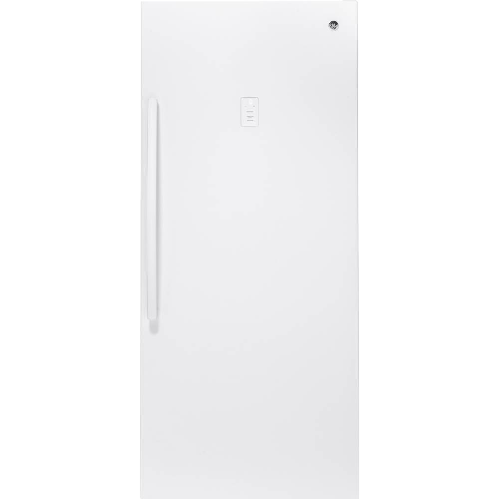 GE - 21.3 Cu. Ft. Frost-Free Upright Freezer - White at ...