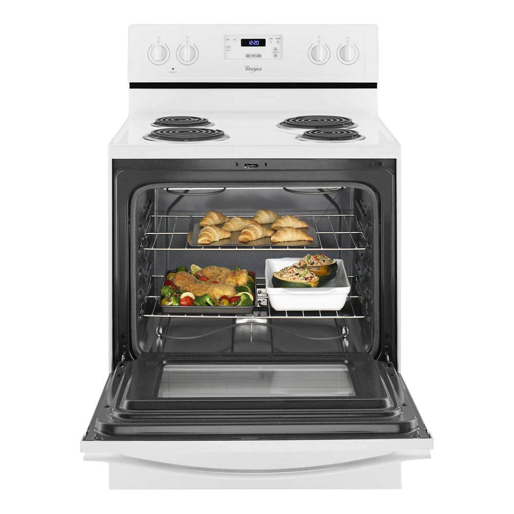 Whirlpool - 4.8 Cu. Ft. Freestanding Electric Range - White - Alt_View_Standard_14
