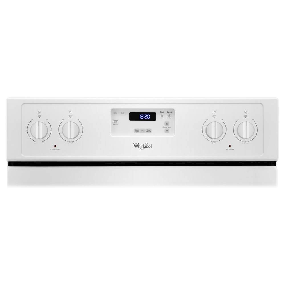 Whirlpool - 4.8 Cu. Ft. Freestanding Electric Range - White - Alt_View_Standard_2