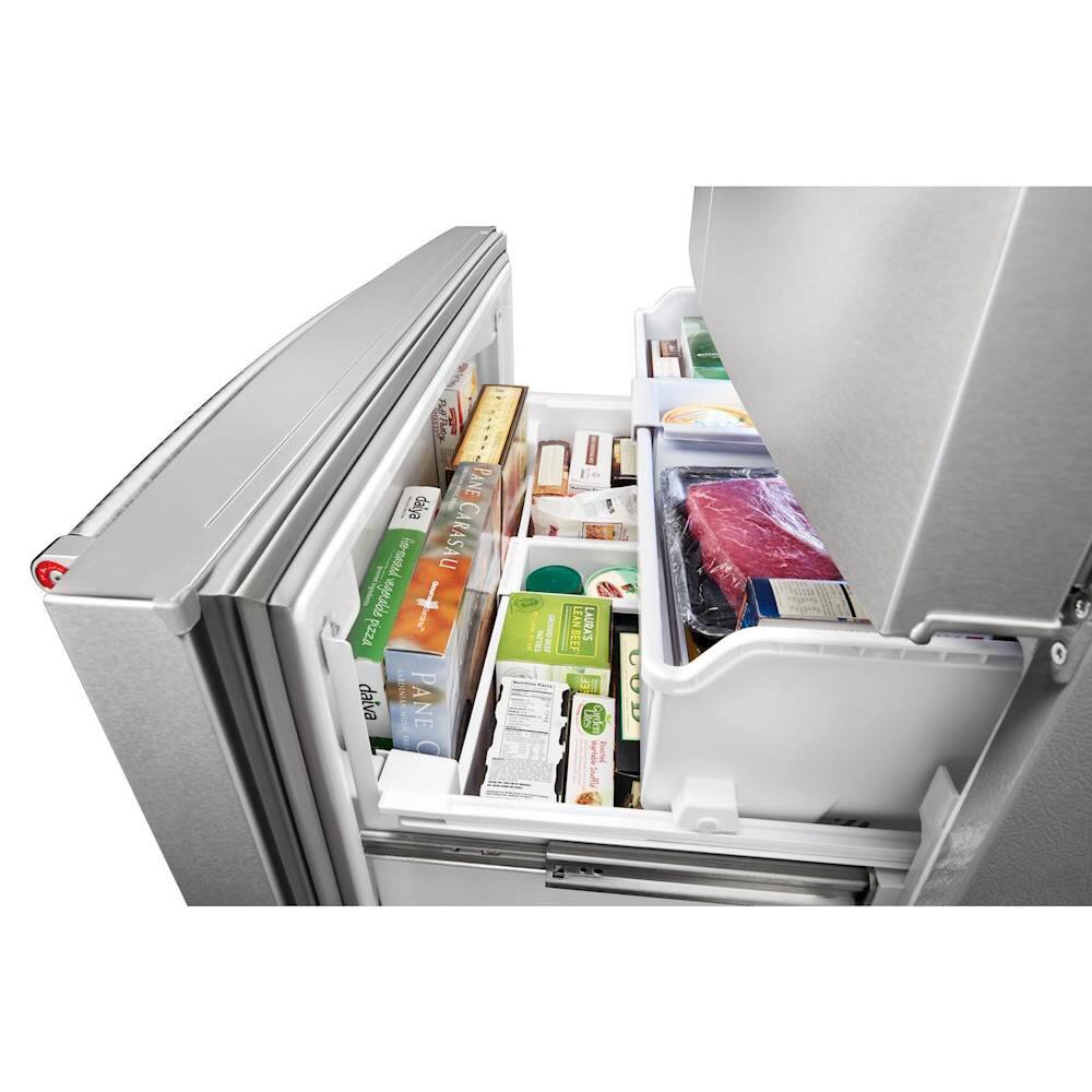 KitchenAid - 27 Cu. Ft. French Door Refrigerator - Printshield Stainless - Alt_View_Standard_12