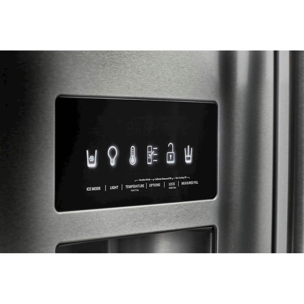 KitchenAid - 27 Cu. Ft. French Door Refrigerator - Printshield Stainless - Alt_View_Standard_15