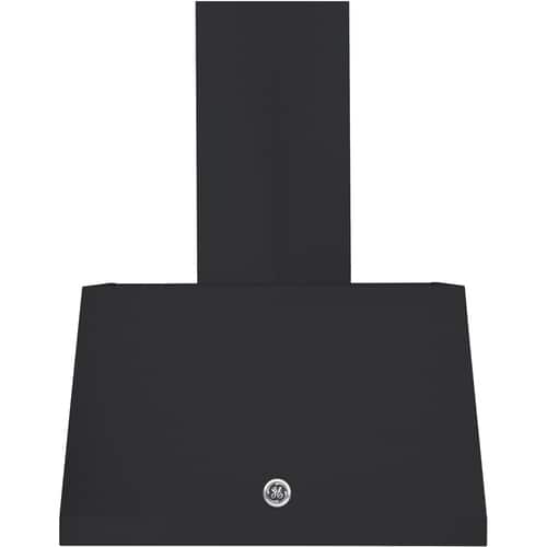 GE - Chimney Extension Kit - Black - Front_Standard