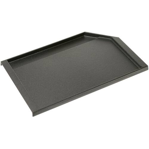GE - Griddle for GE Gas Cooktops - Black - Front_Standard
