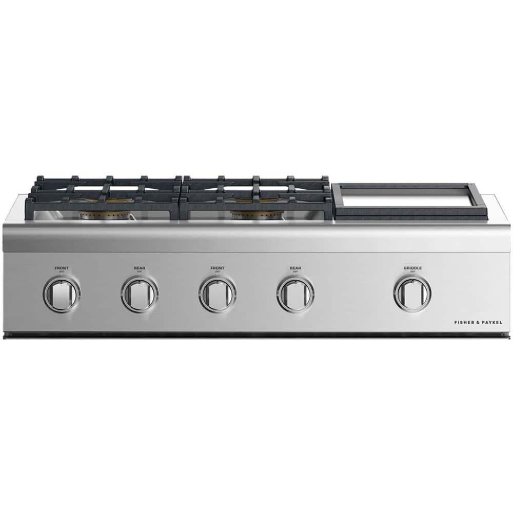 Fisher & Paykel Professional 35.9" Gas Cooktop Stainless steel at